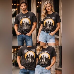 🔥 Vintage The Doors Band T-Shirt – Classic Graphic Tee size M🔥